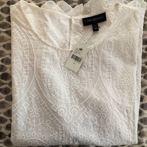 Lane Bryant Boho white Shirt